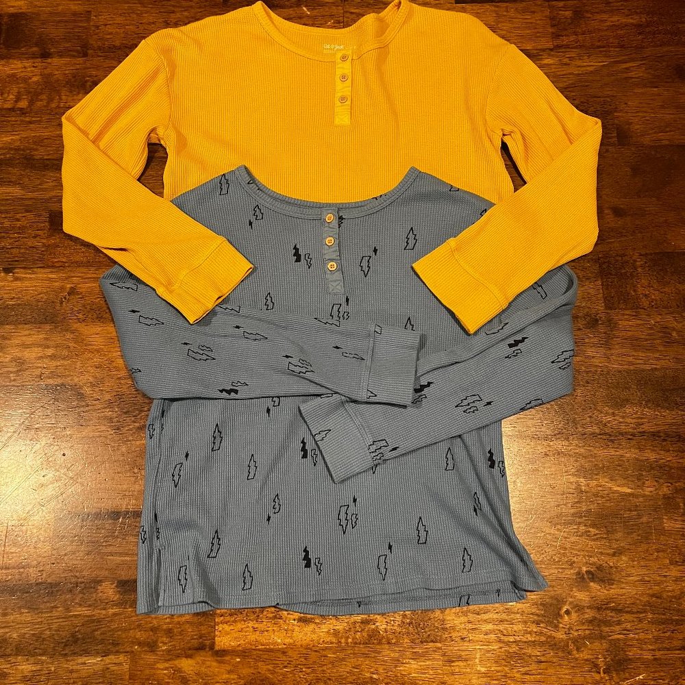 Cat & Jack Thermal Tops x2